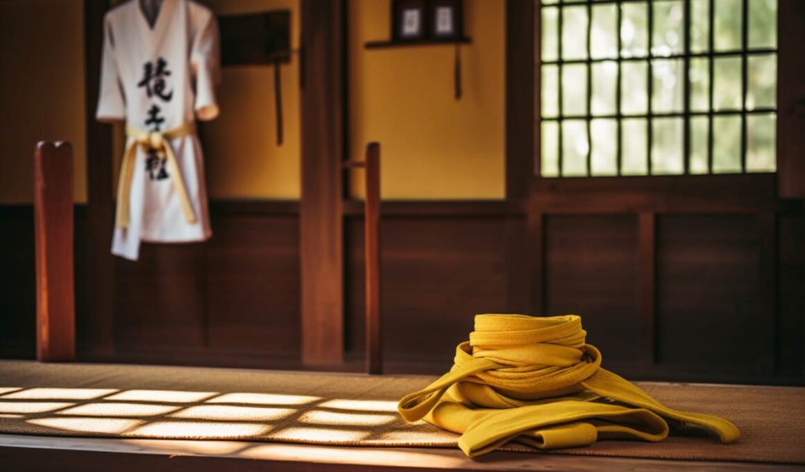 Żółty pas judo