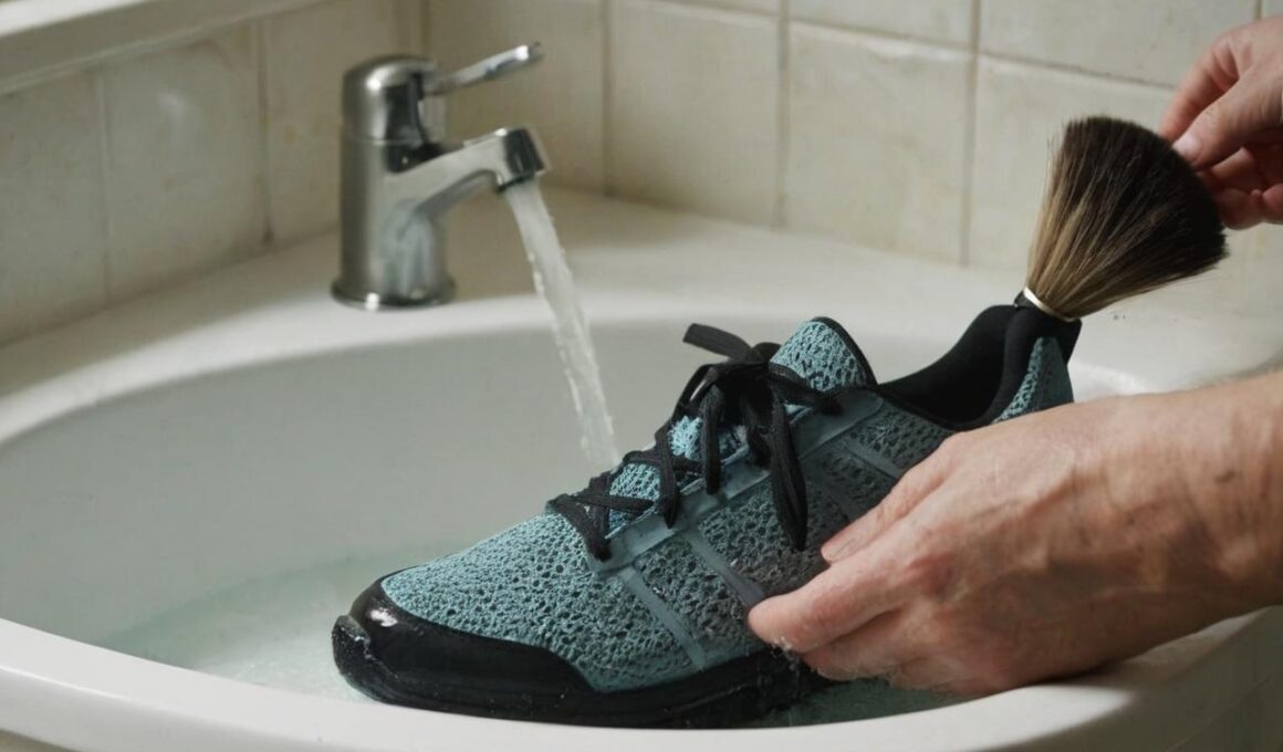 Jak czyścić buty sportowe z siateczką