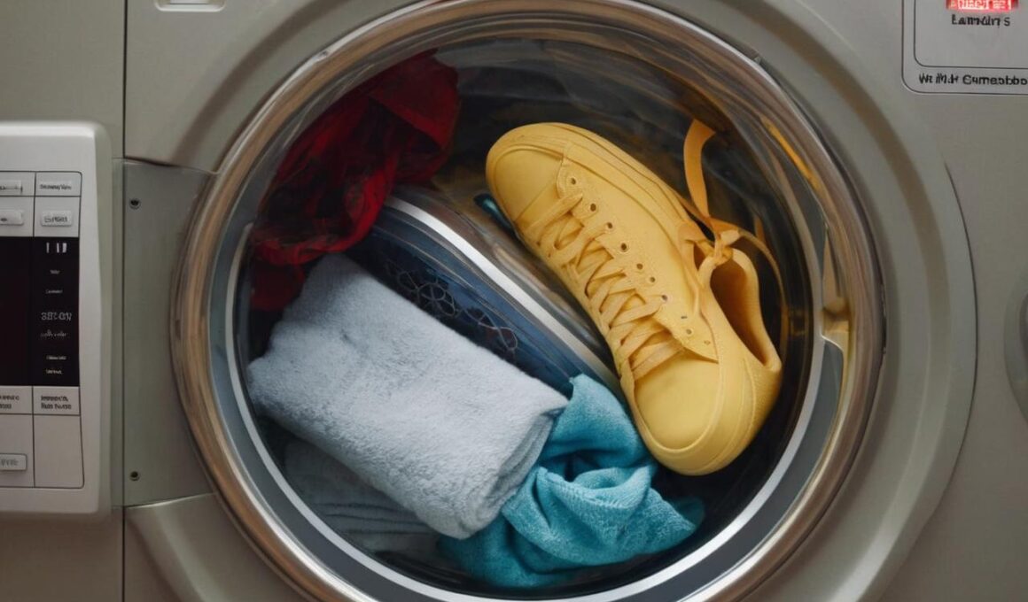 Jak prać buty sportowe w pralce
